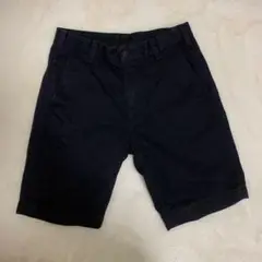 Levi's ブラックショートパンツ　Ｗ２８