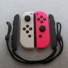 Switch　ジョイコン　左右　ホワイト&ピンク