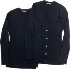 theory luxe ニット アンサンブル 32 ブラック