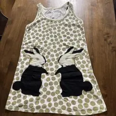 あちゃちゅむムチャチャ ノースリーブ チュニック 1サイズ Mサイズ
