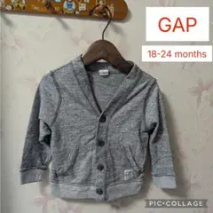 baby GAP グレーパーカー、羽織り18-24 months