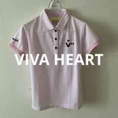 VIVA HEARTビバハート★紺色ネイビーポロシャツ★速乾