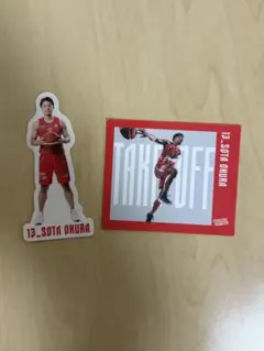千葉ジェッツ　大倉颯太　ステッカー