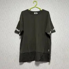 FILA Tシャツ カーキ 大きいサイズ 3L