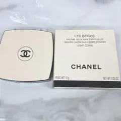 ＄CHANEL フェイスパウダー ライトコーラル