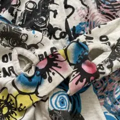 ‼️美品‼️ scolarパーカー‼️M・ScoLar.‼️パーカー指ありカラフル柄M