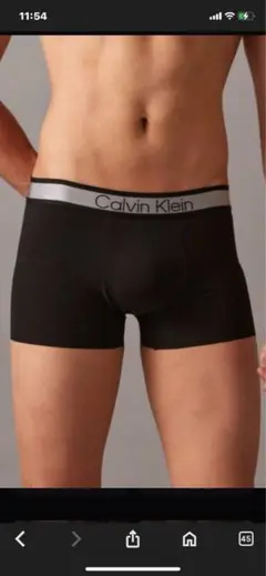 新品未使用品　Calvin Klein ボクサーパンツ ブラック