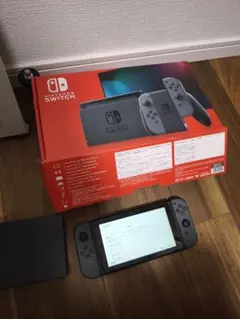 nintendo switch 本体　グレー