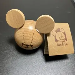 くまのがっこう　木製　ペーパーウェイト　ジャッキー