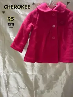 【M_609】《訳あり》CHEROKEE コート ピンク 95cm