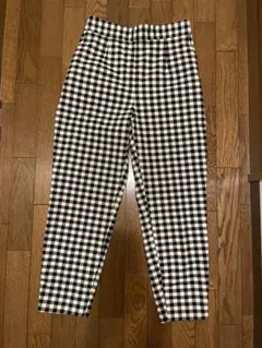 ZARA チェックパンツ