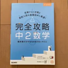 完全攻略中2数学