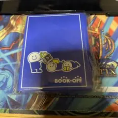 BOOK-OFF カードスリーブ 青