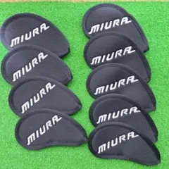 三浦　MIURA アイアン用ヘッドカバー 9個セット