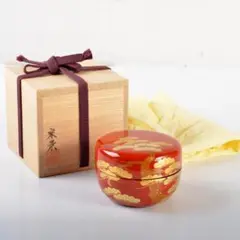 ☆茶3 宮田宗景　蒔絵棗　高さ7㎝　東里6-0623① ☆茶3 宮田宗景 蒔絵棗 高さ7㎝ 東里6-0623① - メルカリ