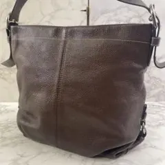 COACH コーチ 本革 ソフトミルカウハイドレザー ショルダーバッグ