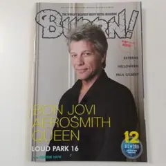 BURRN!2016年12月号 BON JOVI AEROSMITH Queen