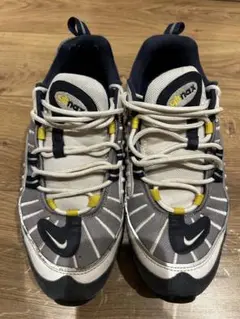 Nike Air Max 98 グレー/ネイビー/イエロー