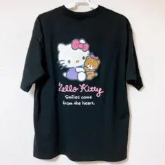 サンリオ ハローキティ 半袖tシャツ サガラ 刺繍 Mサイズ