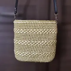 ハンドメイド　ビニールテープサコッシュバック　（肩紐無し）