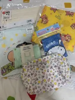 クレヨンしんちゃん　ポーチ　巾着　6点セット