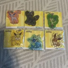 ファミマ　ポケモン アクリルキーホルダー 6個セット
