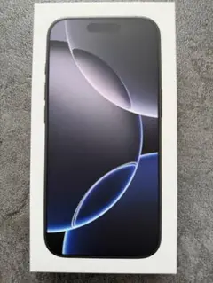 新品未使用 iPhone16pro 256GB ブラック simフリー