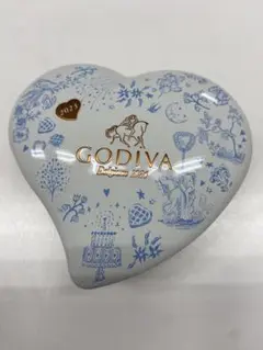 GODIVA 2023年 ハート型缶