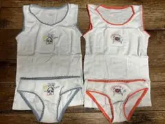 新品　ノースリーブシャツ　タンクトップ　ショートパンツ　セットキッズ　6〜8歳