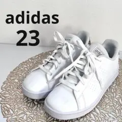 【adidas 】スニーカー 豹柄 ホワイト【23cm 】アディダス レオパード