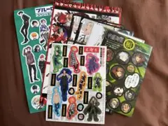 少年マンガ 付録 シール ステッカー カード ポスター