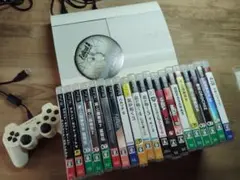 PS3 本体 CECH-4200B LW＋ソフト21本