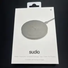 【新品未使用】ワイヤレス充電器 置くだけ充電sudio LADD ブラック