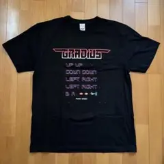 Gradius グラディウス ↑↑↓↓←→←→BA Tシャツ 新品 XL