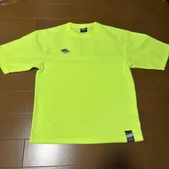 SPAZIO 蛍光イエロー　サッカーウェア　160cm
