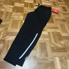 SPEEV ブラック ライン ジョガーパンツ