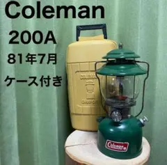 コールマン ランタン 200a グリーン クラムシェルケース付き キャンプ