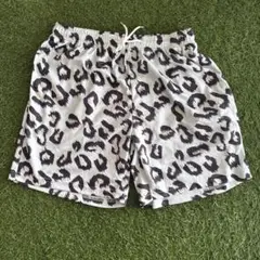 3連休直前セール¥1999→¥1850ヒョウ柄 バスケットパンツ