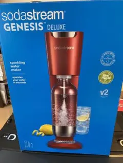 新品未使用 sodastream GENESIS DELUXE v2 レッド