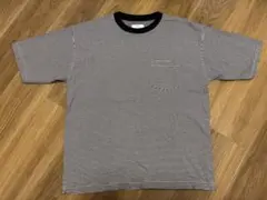 SHIPS any ストライプ Tシャツ ポケット付き