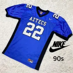 NIKE ナイキ 90s スポーツウェア ゲームシャツ XL 刺繍ロゴ