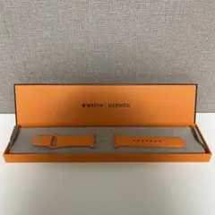 AppleWatch hermes ラバーベルト オレンジ
