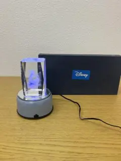 光るクリスタル　置物　Lilo&Stitch ディズニー　Disney