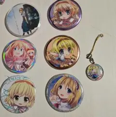 東方project　アリス・マーガトロイド　缶バッジまとめ売り