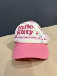 Hello Kitty キャップ ピンク　50〜54