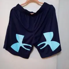 Under Armour ネイビーショートパンツ　Lサイズ(タグ付き)