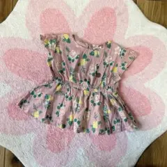美品　《 BREEZE 》 キッズ服　100サイズ　Tシャツ　花柄
