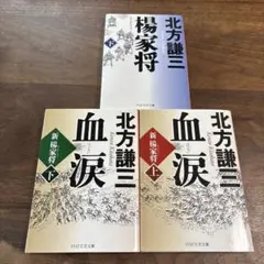 北方謙三 楊家将 下 血涙 上・下 3冊セット