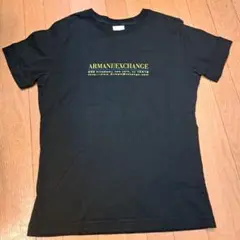 Armani Exchange ブラック Tシャツ　usサイズxs