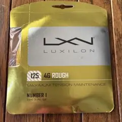 【新品未使用】LUXILON 4G ROUGH 125 テニスガット